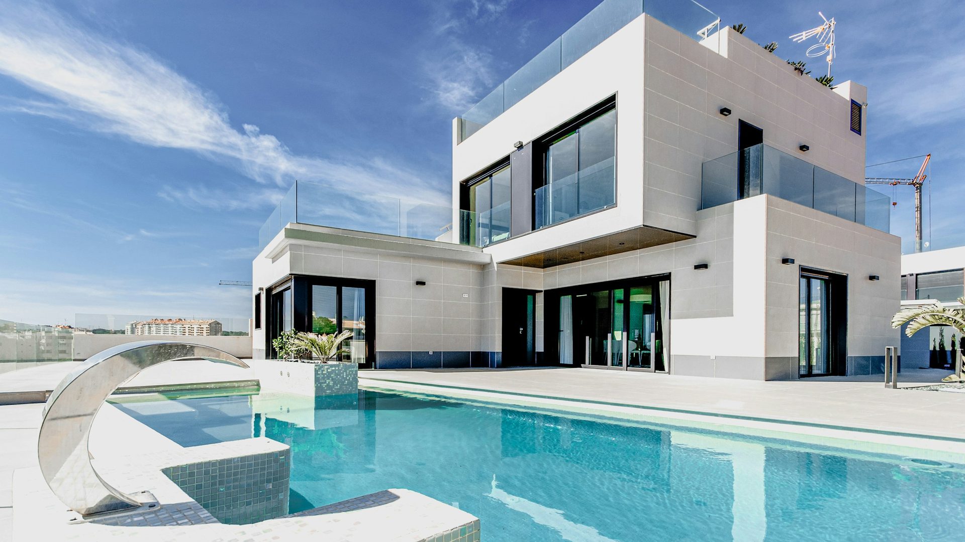 Villa exterior